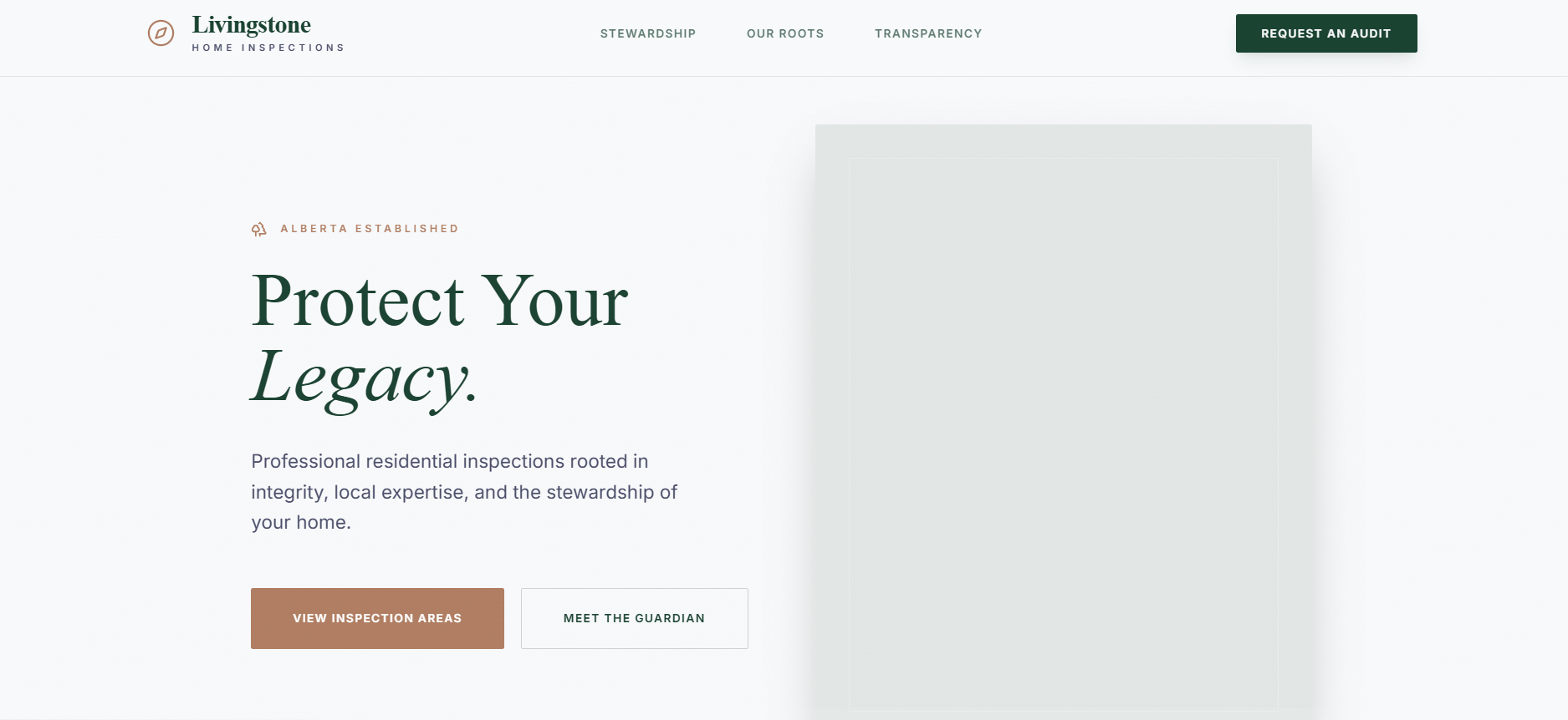Livingstone Home branding concept